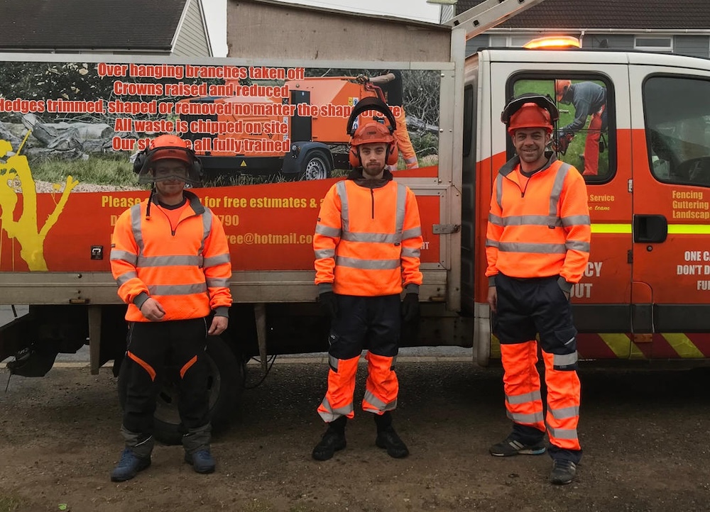 Image of the Little Joe's Tree Services Team